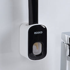 Automatic Wall-Mounted Toothpaste Squeezer with Gears