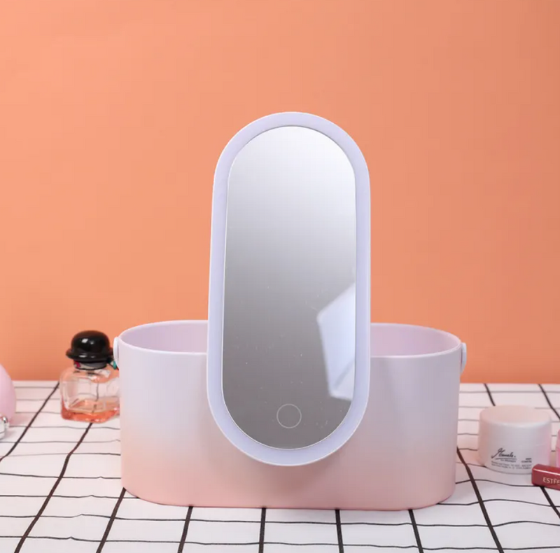 LED Travel Makeup Organizer